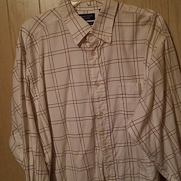 Roundtree &Yorke XL white formal button-down - Picture 1 of 4